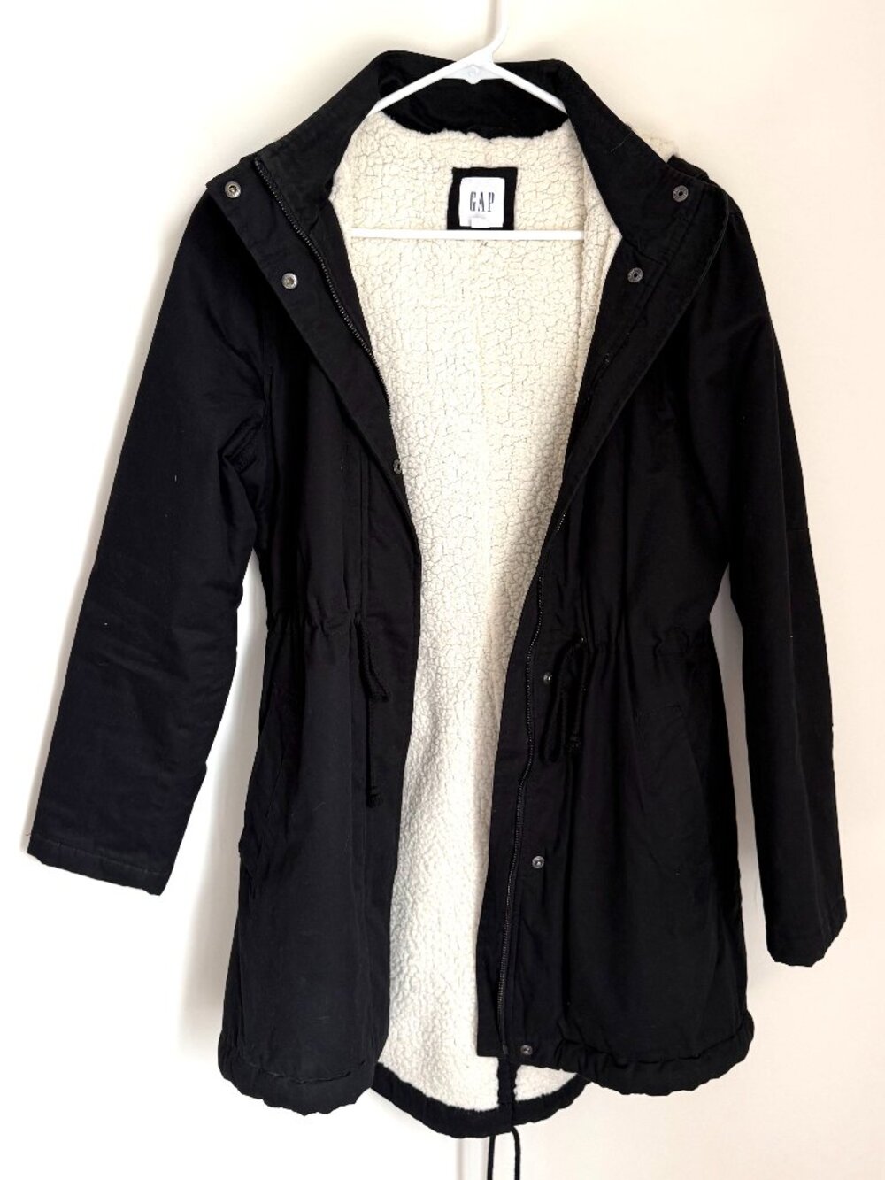 GAP Sherpa-Lined Utility Jacket